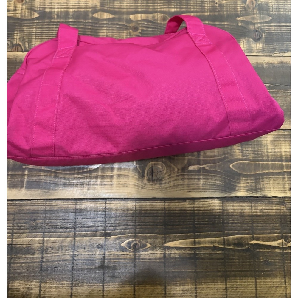 Nike Gym Club 2.0 Duffel Bag Fireberry Pink Black Gym Travel Weekender Tote - Picture 8 of 13